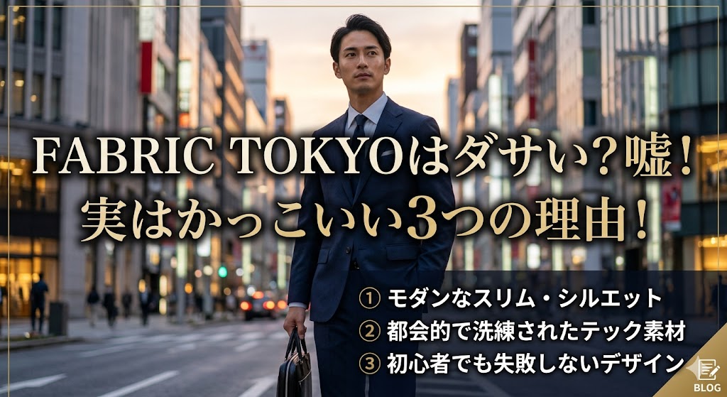 ファブリック東京　かっこいい理由