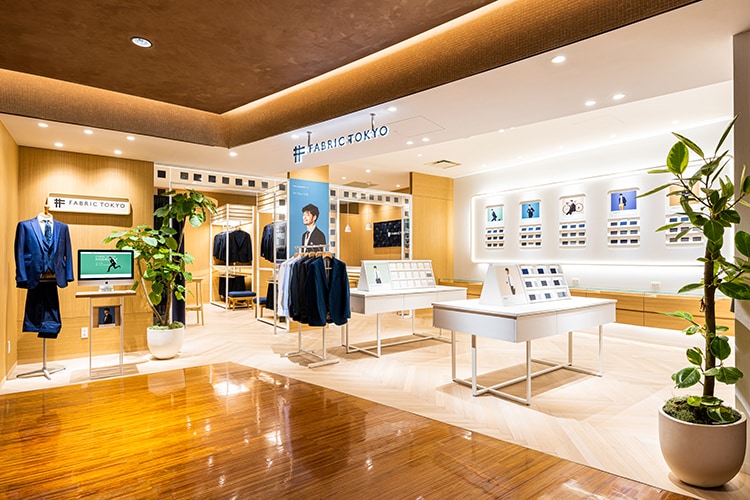 ファブリック東京店内